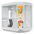 Miniatyrbild 1 av 6: ATX Semitorn Hyte CS-HYTE-Y70TTI-WW Vit