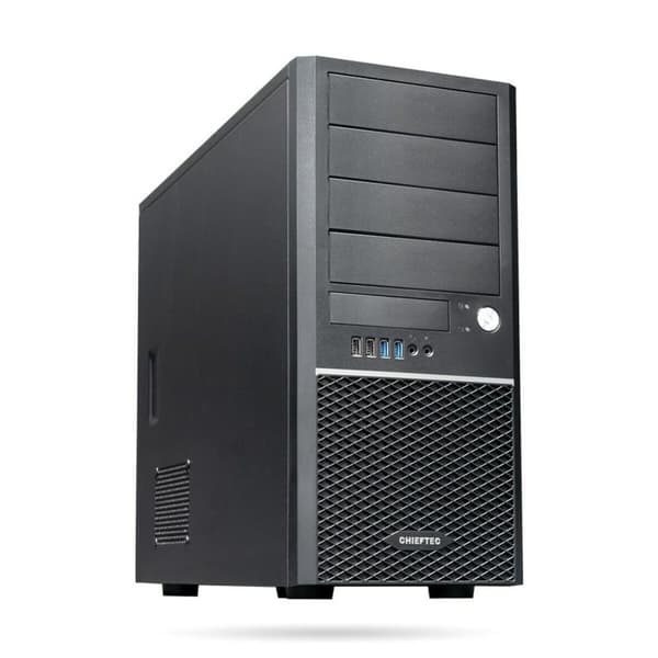 ATX Semi-tårn kasse Chieftec CM-25B-OP Sort