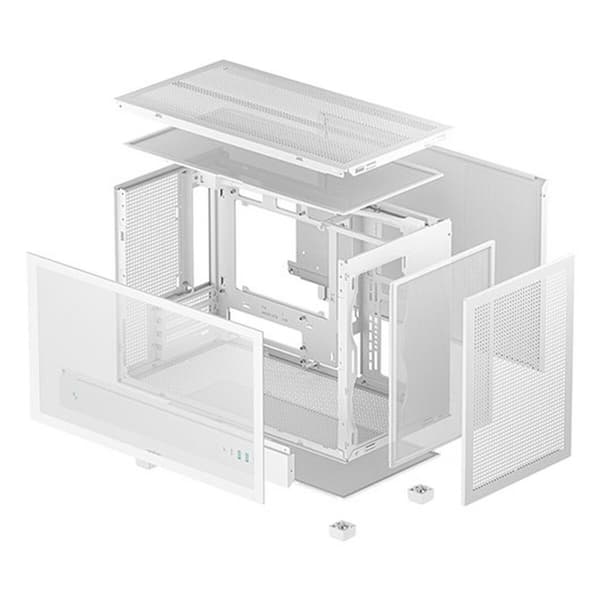 ATX Semi-tårn kasse DEEPCOOL R-CH260-WHNGM0-G-1 Hvid