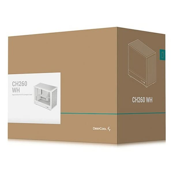 ATX Semi-tårn kasse DEEPCOOL R-CH260-WHNGM0-G-1 Hvid