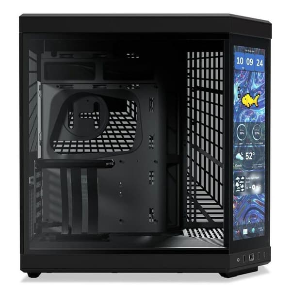 ATX Semi-tårn kasse Hyte CS-HYTE-Y70TTI-BB Sort