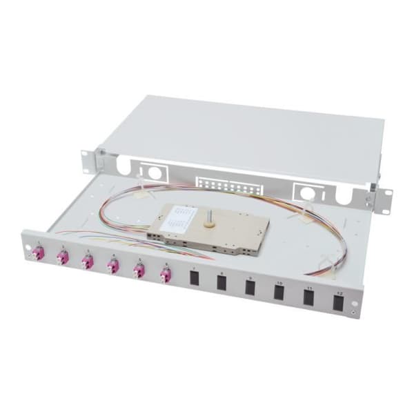 DIGITUS Professional DN-96330-4 - Skarvkapsling - LC x 12 - 1U - 19"
