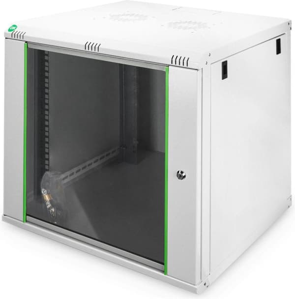 Digitus DN-19 12U-6/6-EC teline 60 kg Seinäteline Harmaa