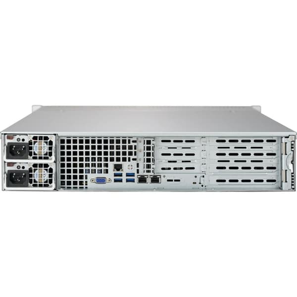 ATX Semitorn Supermicro CSE-825TQC-R802WB Svart Grå