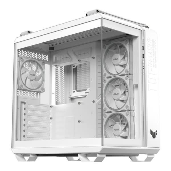 ATX Semi-tårn kasse Asus 90DC0093-B19010 Hvid