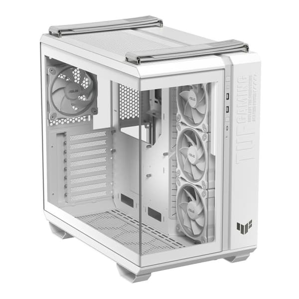 ATX Semi-tårn kasse Asus 90DC0093-B19010 Hvid