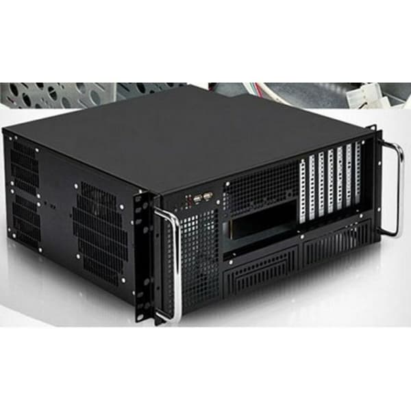 ATX Semi-tårn kasse Techly 307377 Sort