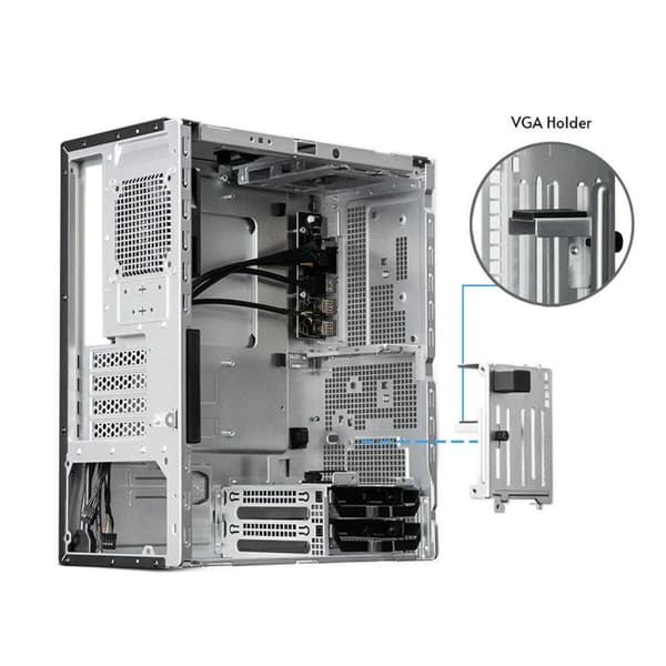 ATX Semitorn Chieftec BS-20B-OP Svart