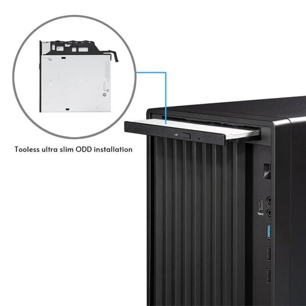 ATX Semitorn Chieftec BS-20B-OP Svart