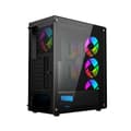 Miniatyrbild 2 av 10: ATX Semitorn GEMBIRD CCC-FC-400X Svart Multicolour