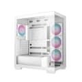 Pikkukuva 4 / 11: ATX semi-tornikotelo DEEPCOOL R-CG580-WHADA4-G-1 Valkoinen Monivärinen