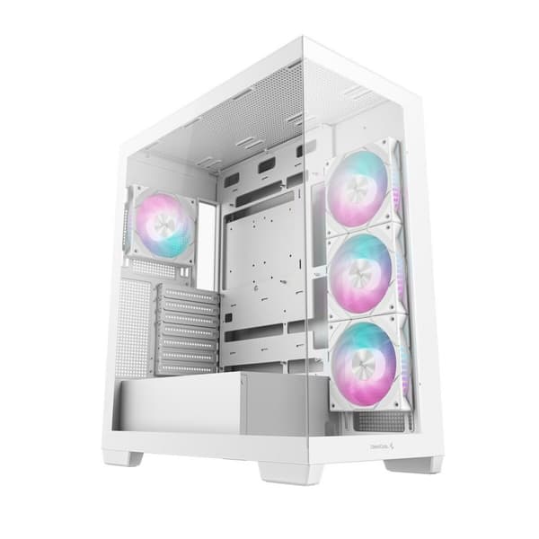 ATX semi-tornikotelo DEEPCOOL R-CG580-WHADA4-G-1 Valkoinen Monivärinen Valkoinen