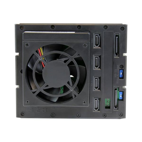 STARTECH Avtagbart ställ utan låda för 4 x HDD SAS II / SATA III 6Gb/s 3,5"- Aluminium