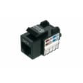 Miniatyrbild 2 av 2: Keystone Jack Cat.6 E - DIGITUS - LSA-anslutning - Oskärmad - RJ45 - Svart