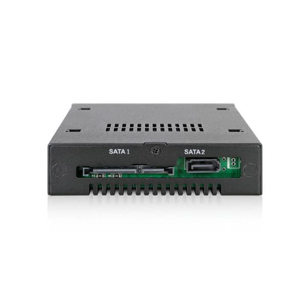 ICY DOCK MB492SKL-B - Rack för två hårddiskar