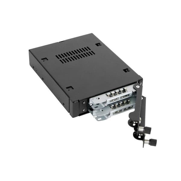ICY DOCK MB492SKL-B - Rack för två hårddiskar