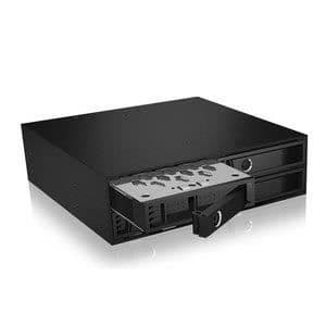 ICY BOX IB-2242SSK mobilställ för 4 hårddiskar - SSD 2,5' SATA - SAS i 5,25' utrymme