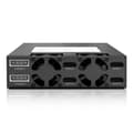 Miniatyrbild 3 av 3: Avtagbart ställ MB994SK-1B ICY DOCK - 4 x 2,5" SATA/SAS HDD/SSD - Låsning - Kylning