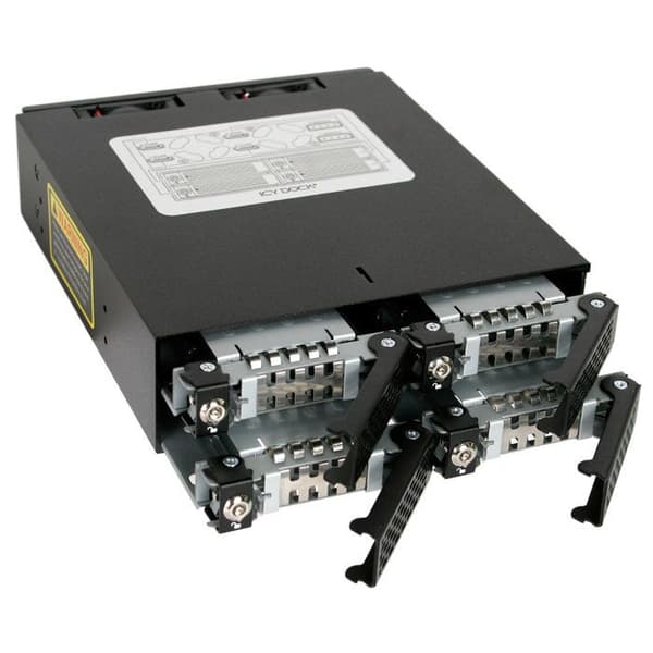 Avtagbart ställ MB994SK-1B ICY DOCK - 4 x 2,5" SATA/SAS HDD/SSD - Låsning - Kylning