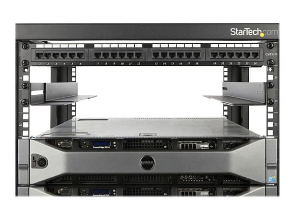 Rackskjuter för server - STARTECH.COM - UNIRAILS1UB - Justerbar i djup - Svart - 90,5 kg