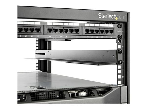 Rackskjuter för server - STARTECH.COM - UNIRAILS1UB - Justerbar i djup - Svart - 90,5 kg