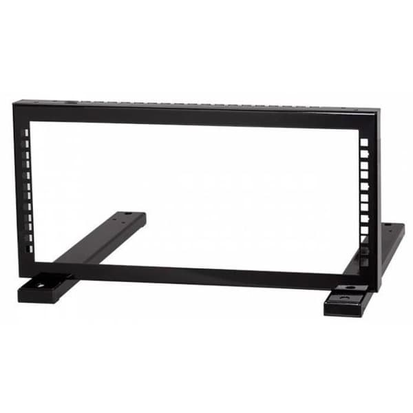 Rackställ 19" 4U, svart