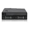 Miniatyrbild 2 av 4: ToughArmor MB602SPO-B Backplane Cage för 2x 2,5” SSD/HDD SAS/SATA &amp; ODD (Ultra) Slim för 5,25” External Bay