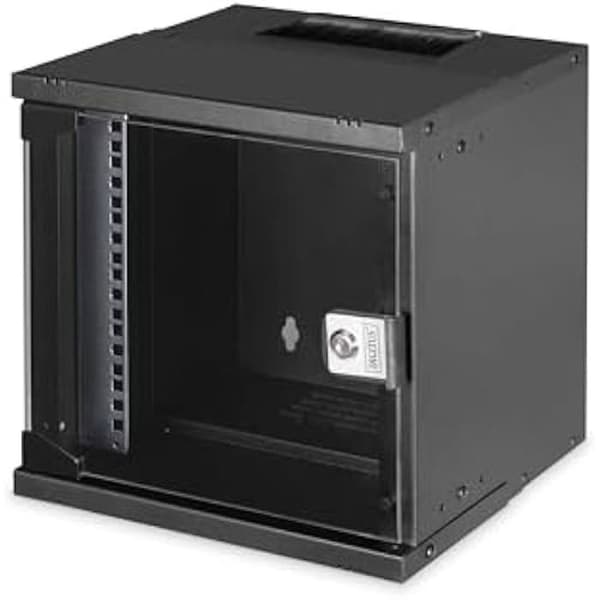 Nätverkskap cabinet - DIGITUS - 10 Tum - 6 UH - Väggmontering - Kapacitet 30kg