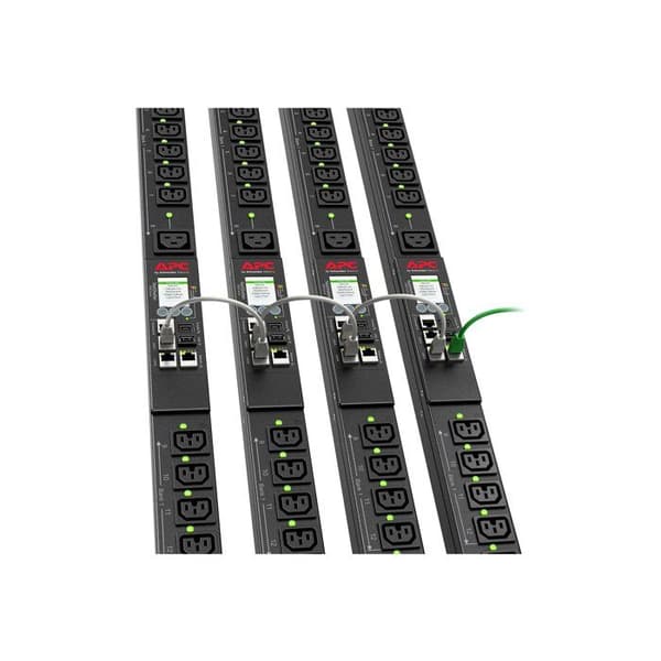PDU-ställ - Dell - APC-ställ PDU 9000 - 7400 VA - Vit - Switched Svart