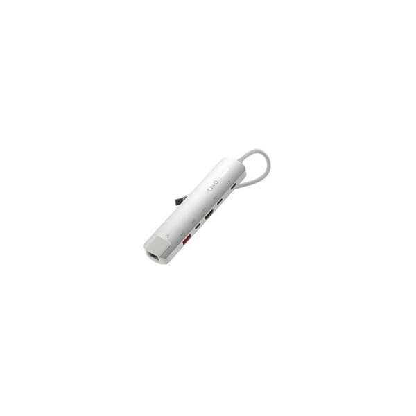 Andra datortillbehör Lnq Hub USB-C Multiports 6 i 1 Pro 140W