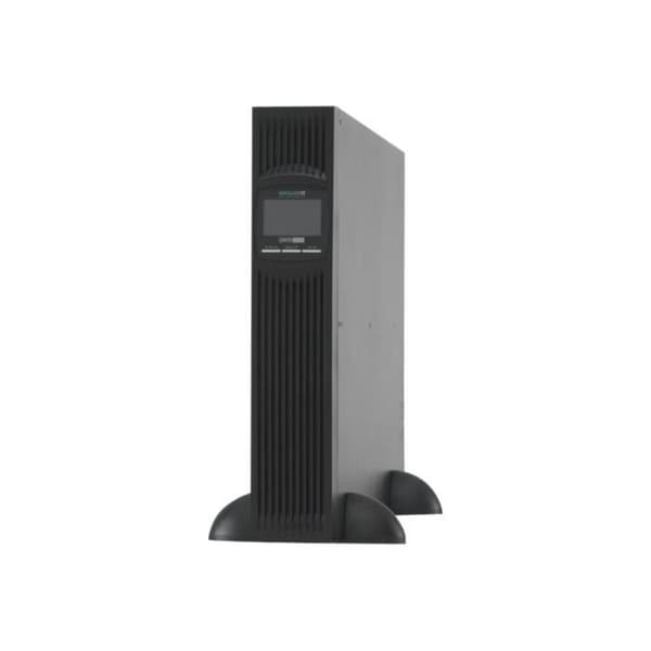 Online USV ZINTO A 3000 UPS (rackmonterbar - extern) AC 230 V 2700 Watt 3000 VA RS-232, USB-utgångskontakter: 9... Svart