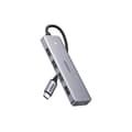 Miniatyrbild 2 av 6: USB-hub - Ugreen - 4 portar - Hastighet 5Gbps - Aluminium - Extern strömförsörjning