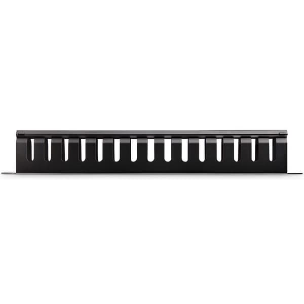 Kabelhanteringspanel - STARTECH - CMDUCT1UX - 1U - Svart - Guide med lock