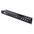 Miniatyrbild 2 av 4: Kabelhanteringspanel - STARTECH - CMDUCT1UX - 1U - Svart - Guide med lock