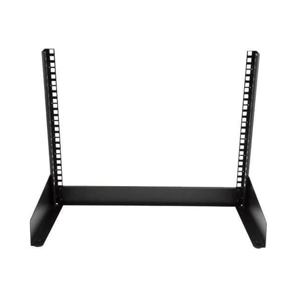 Server Rack 8U - STARTECH - Stål - Öppet ram - 2 stolpar - 50,12 kg