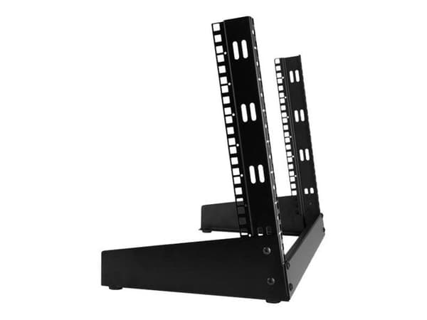 Server Rack 8U - STARTECH - Stål - Öppet ram - 2 stolpar - 50,12 kg
