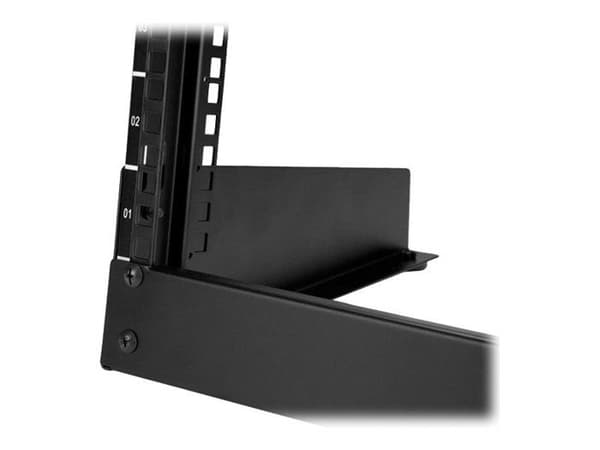 Server Rack 8U - STARTECH - Stål - Öppet ram - 2 stolpar - 50,12 kg