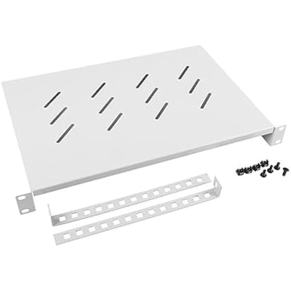 Bandeja fija för 19 1U Rackskåp 483 x 300 mm upp till 25 kg belastning - LANBERG