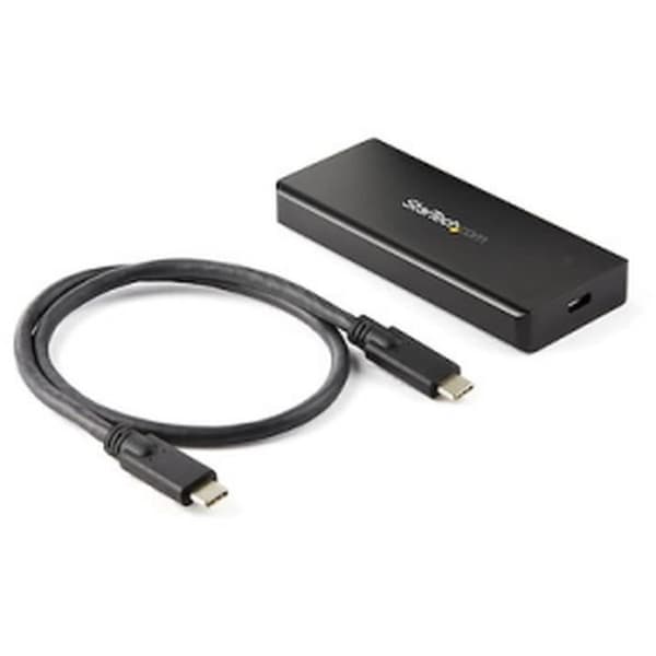 StarTech.com - M2E1BRU31C - M.2 NVMe PCIe SSD-hölje - IP67 - USB 3.1 Gen 2 - 10 Gbps - Robust SSD-hölje Svart