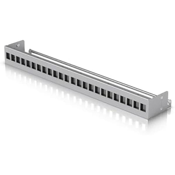 Rackpanel - Ubiquiti - UACC-RACK-PANEL-PATCH-BLANK-24 - Svart - Fristående - 24 platser