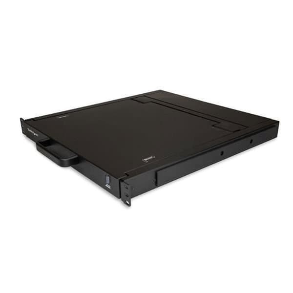 STARTECH 17" 1U rackmonterad LCD-konsol med amerikanskt tangentbord - VGA-gränssnitt - KVM-kabel ingår - 1 dator(er)