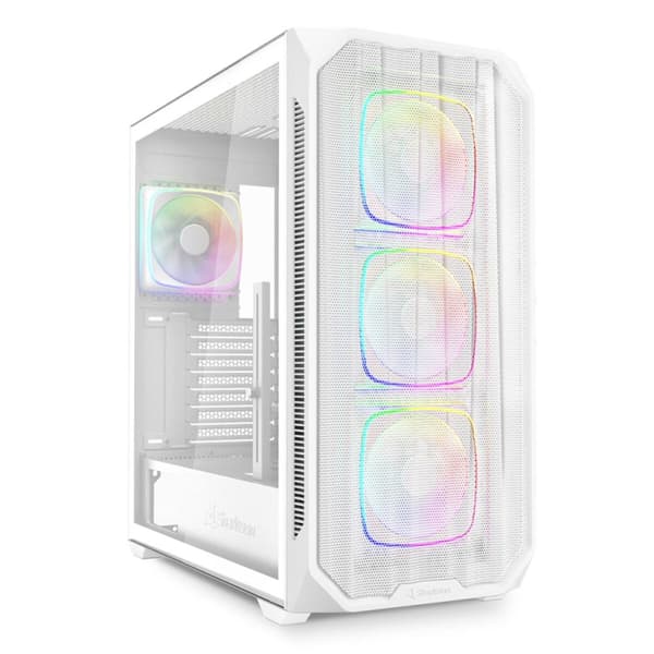 ATX Semitorn Sharkoon AK5M RGB Vit Vit