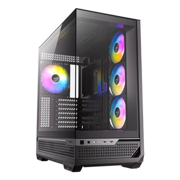 ATX Semitorn Antec C7 ARGB Svart Svart