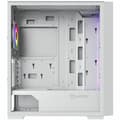 Miniatyrbild 3 av 4: ATX Semitorn Hiditec H2 Air Vit