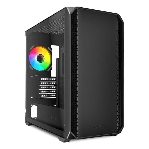 ATX Semitorn Sharkoon MK2 RGB Svart Svart