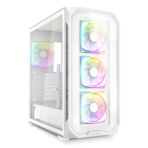 ATX Semi-tårn kasse Sharkoon AK5G RGB Hvid Hvid