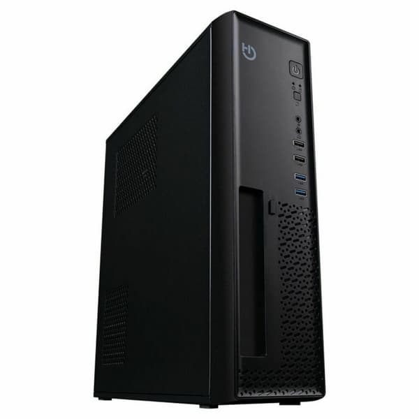 ATX semi-tornikotelo Hiditec CHA010034 Musta