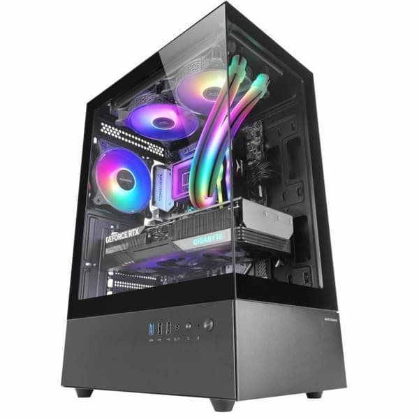 ATX Semitorn Mars Gaming MCXO Svart