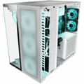 Miniatyrbild 3 av 5: ATX Semitorn Mars Gaming MCNOVA2 Vit Silvrig