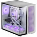 Miniatyrbild 2 av 5: ATX Semitorn Mars Gaming MCNOVA2 Vit Silvrig